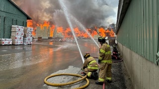Firefighter killed in massive lumber mill explosion in Maine; at least 10 injured