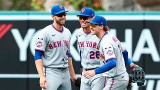 Mets' Carson Benge lays out for incredible catch vs Angels
