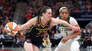 Caitlin Clark drops 21 points and 10 assists after WNBA used Raven Johnson in Fever promo graphics