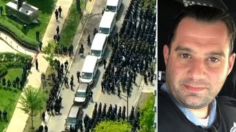 Officer's funeral draws sea of blue as state's soft-on-crime law takes heat - Fox News