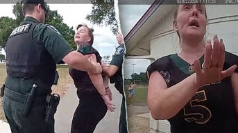 Woman arrested after allegedly storming youth football field, kicking player - Fox News