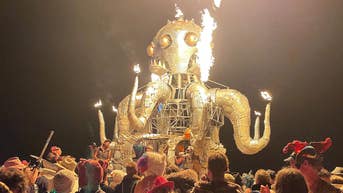 Burning Man's Orgy Dome asks for help to recover from last year's pounding so it can be erected once again - Fox News