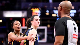 Caitlin Clark's feud with referees takes new turn after argument leads to shocking foul - Fox News
