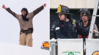 Guido Reichstadter arrested after scaling 168-foot Washington, DC landmark - Fox News