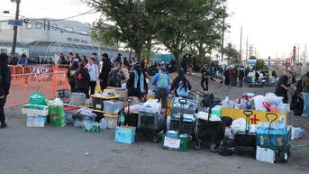 Agitators outside Delaney Hall set up organized logistics operation before Newark protests began - Fox News