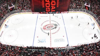 Carolina Hurricanes roll out giant beer-filled skate for Flyers playoff matchup - Fox News