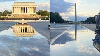 Trump shares new photos of Reflecting Pool renovation ahead of July 4 deadline - Fox News