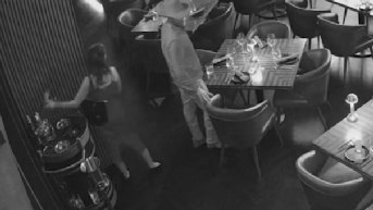 Camera rolls as couple allegedly nabs $4K bottle from fancy restaurant - Fox News