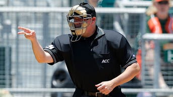 Scary scene halts Vanderbilt-Alabama game as plate umpire crumples from impact - Fox News
