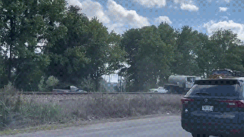 Bystander video captures Norfolk Southern train T-boning septic truck at Virginia railroad crossing - Fox News