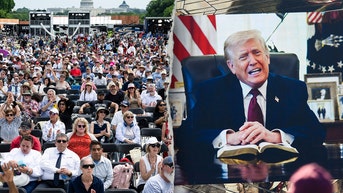 Thousands pack National Mall for America 250 prayer rally featuring Trump remarks - Fox News