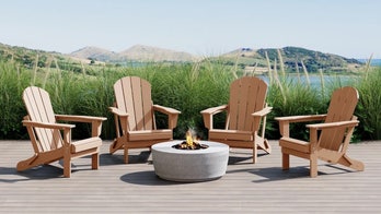 This Adirondack chair set is over 50% off at Wayfair before Memorial Day