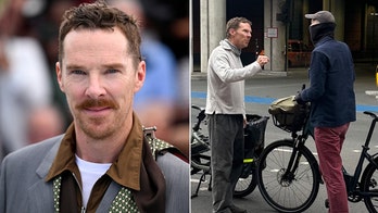 Benedict Cumberbatch caught on video in heated cycling confrontation over running a red light in London
