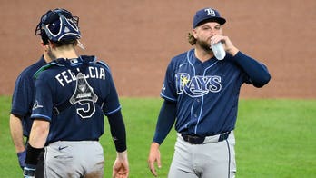 Rays pitcher vomits on the mound few pitches into team debut