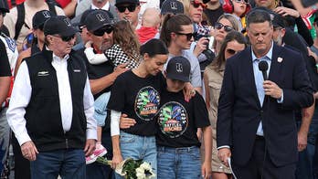Kyle Busch's family surrounded by drivers and team owners during heartfelt Coca-Cola 600 ceremony