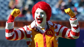 Ronald McDonald goes viral after singing the 'Star-Spangled Banner' at a minor league baseball game