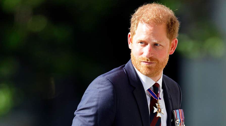 Author says Prince Harry looks 'sad,' questions royal path