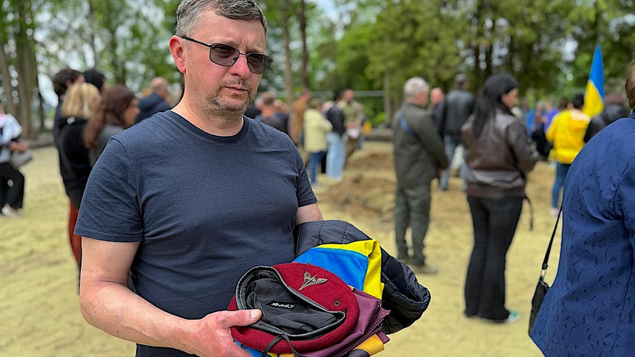 Military cemetery in Lviv, Ukraine.
