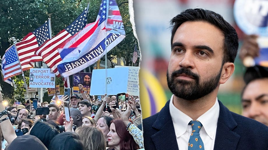Hundreds rally near Gracie Mansion accusing Mamdani of ignoring antisemitism