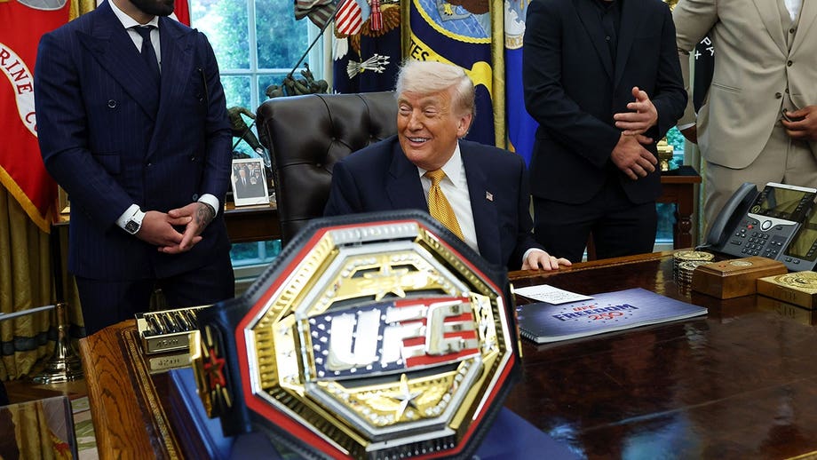 Trump shows renderings for UFC White House event: 'Greatest show on earth'