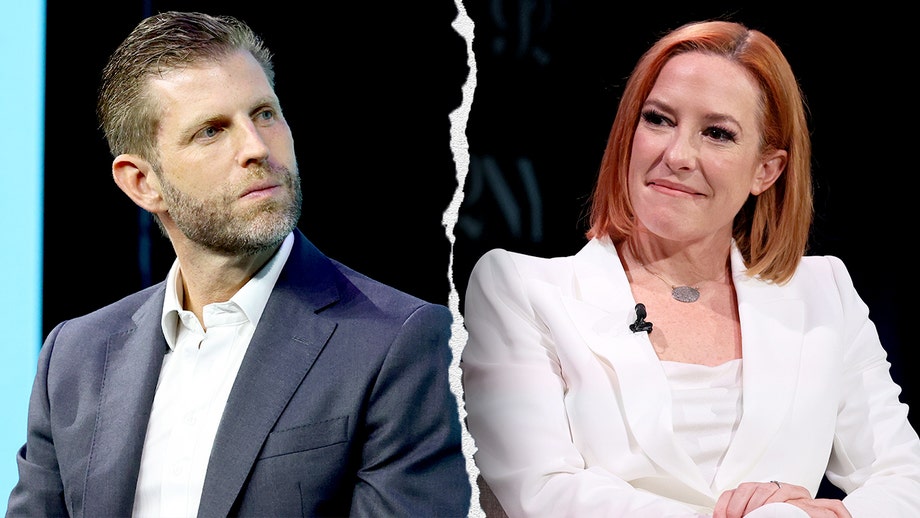 Eric Trump plans to sue Jen Psaki, MS NOW for alleged 'blatant lies' about him joining father's China trip