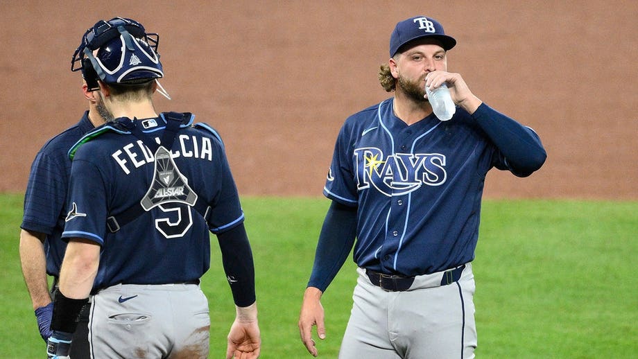 Rays pitcher vomits on the mound few pitches into team debut