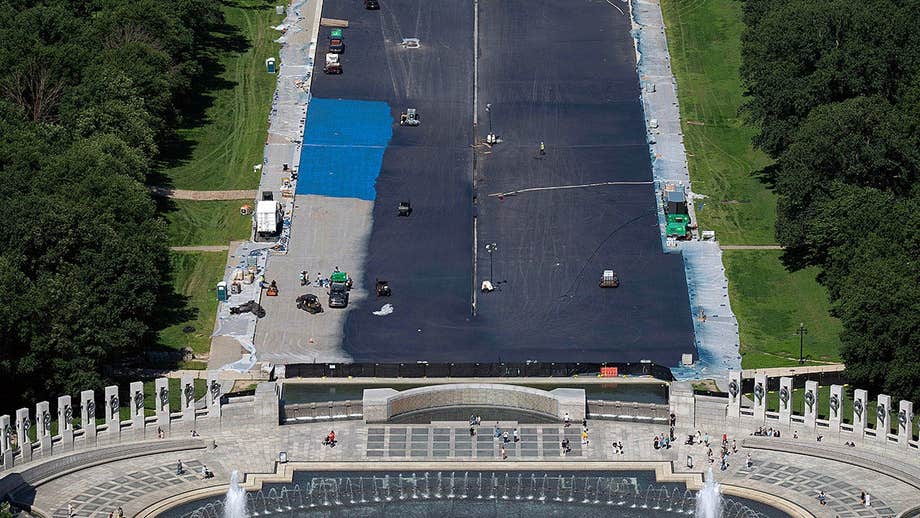 Doug Burgum reveals vandalism of reflecting pool began in early June