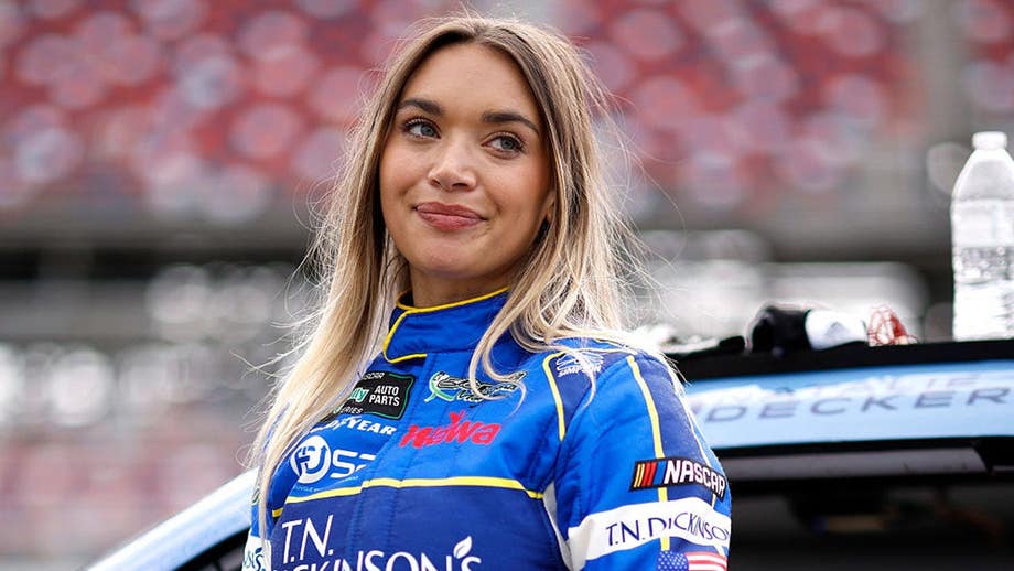 Female NASCAR driver cries during shocking in-car meltdown, parks truck during race and rage-quits the series