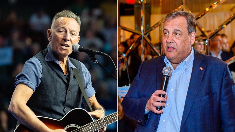 Bruce Springsteen appears to leave Chris Christie hanging in viral concert moment caught on video
