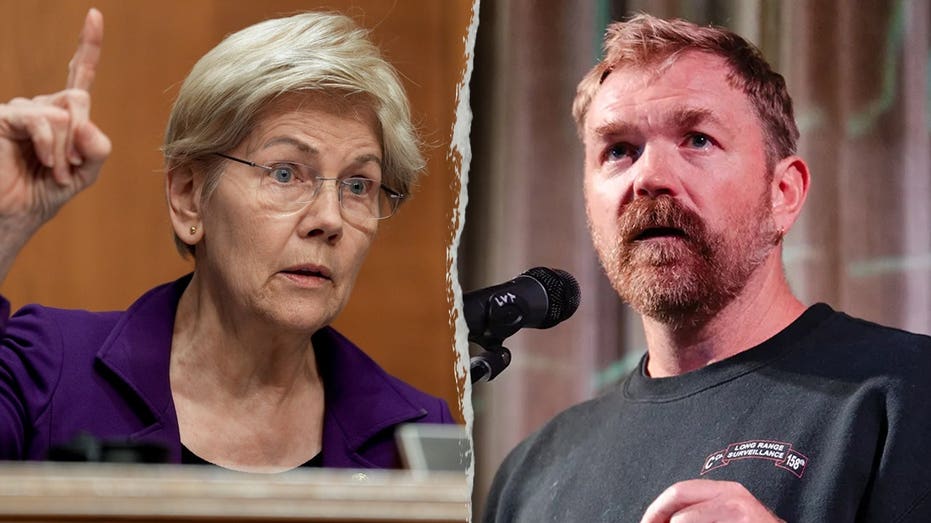 Warren torched over ‘my kind of man’ praise for Platner after death-wish post for wounded veteran resurfaces