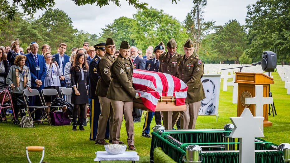 ‘Freedoms are never free’: A Jewish American soldier buried with Nazis finally laid to rest with US troops