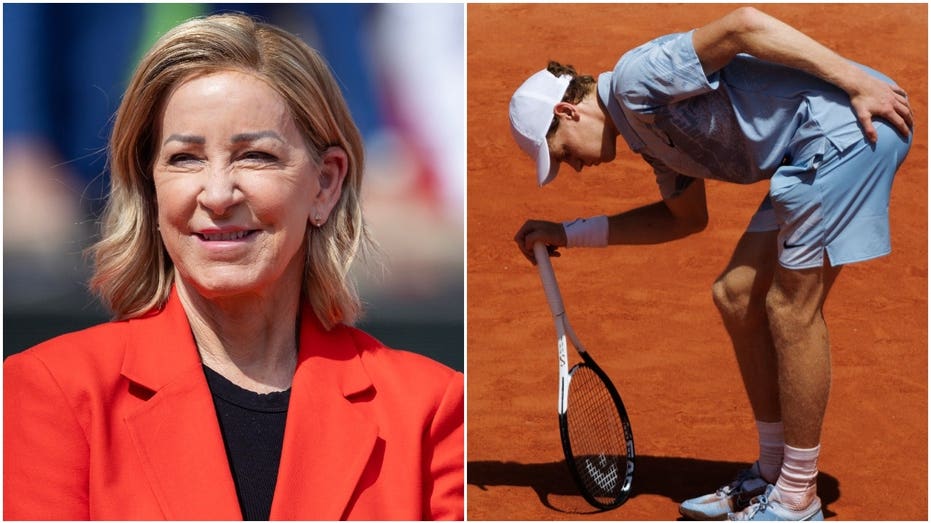 Chris Evert says Jannik Sinner 'shouldn't have been allowed' to leave court during French Open controversy