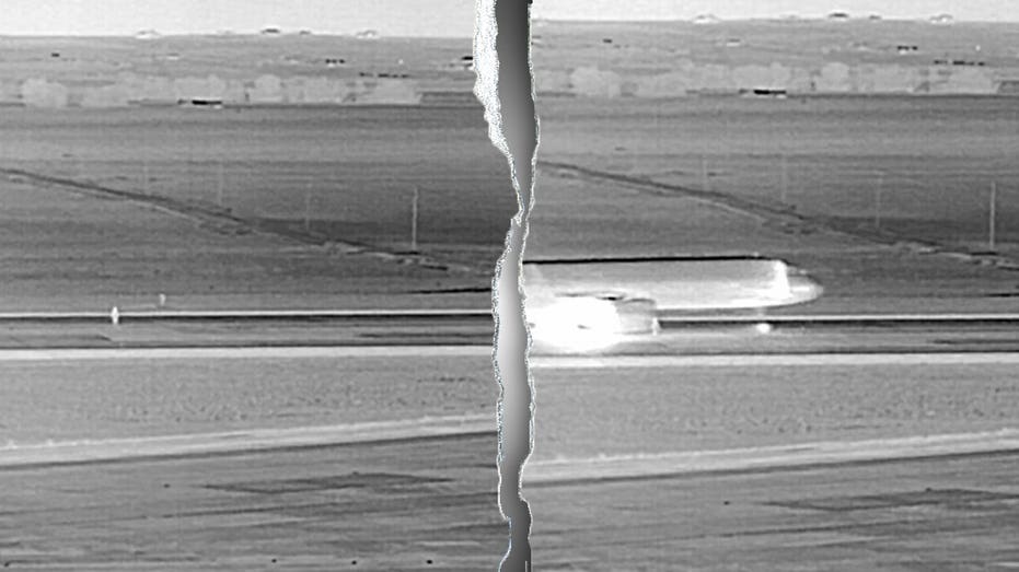 Footage shows moments before Frontier Airlines jet struck person on Denver airport runway