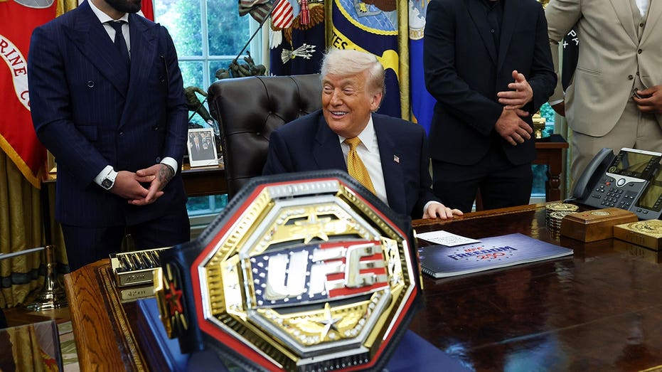 Trump shows renderings for UFC White House event: 'Greatest show on earth'