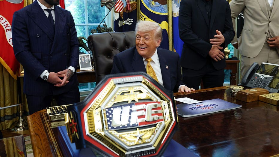 Trump shows renderings for UFC White House event: 'Greatest show on earth'