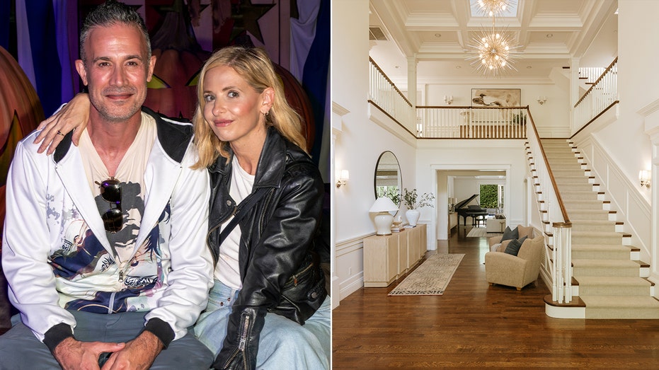 Sarah Michelle Gellar and Freddie Prinze Jr. list their Brentwood home on the market for $10.5M
