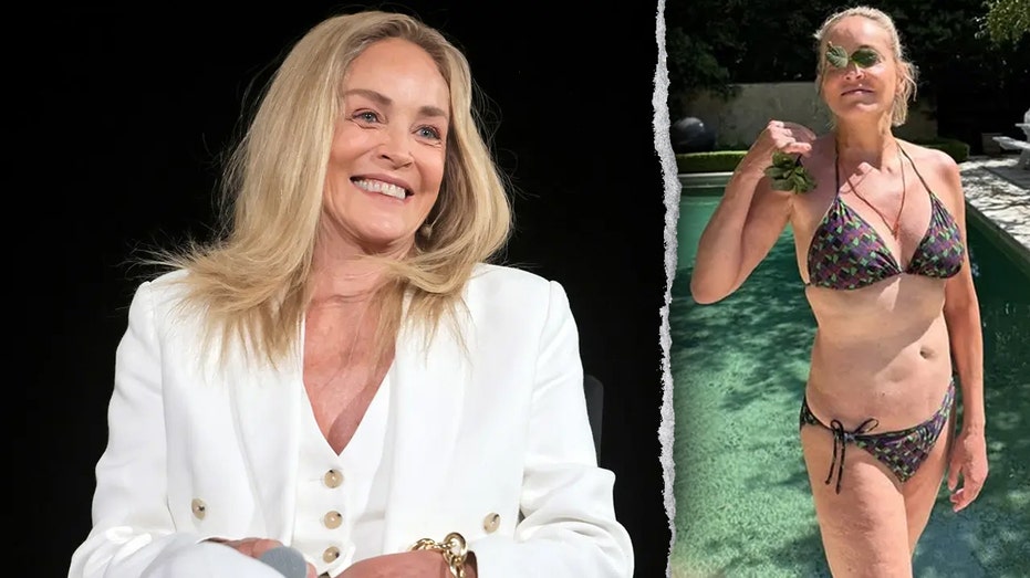 Sharon Stone stuns fans with poolside bikini photo proving she's 'still got it' ahead of summer