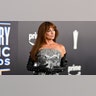 Shania Twain at The 61st Academy of Country Music Awards red carpet.
