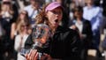 French Open winner Mirra Andreeva quickly corrects trophy pose after historic victory - Fox News