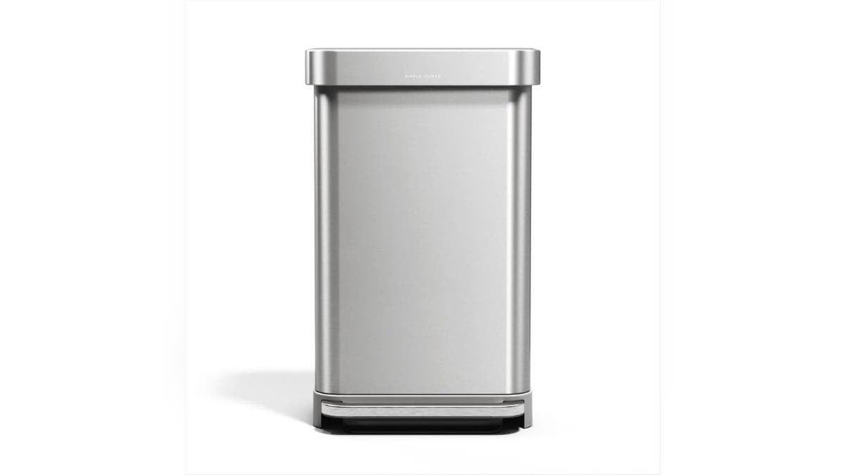Get a clean-looking trash can that won't hold odors. 