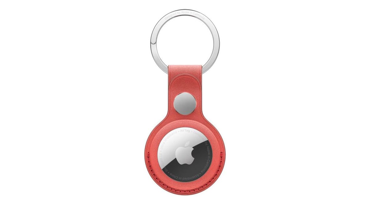 Protect your AirTag with this FineWoven key ring.