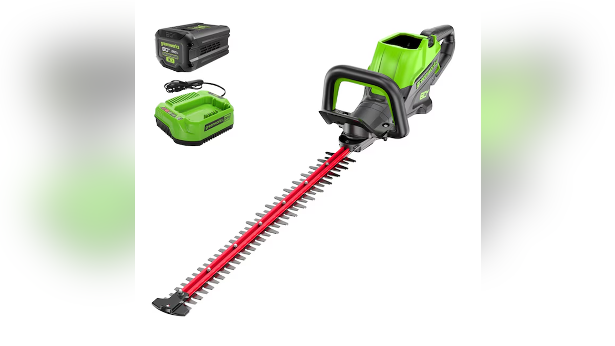 The charger comes included, so it's ready to use out of the box.