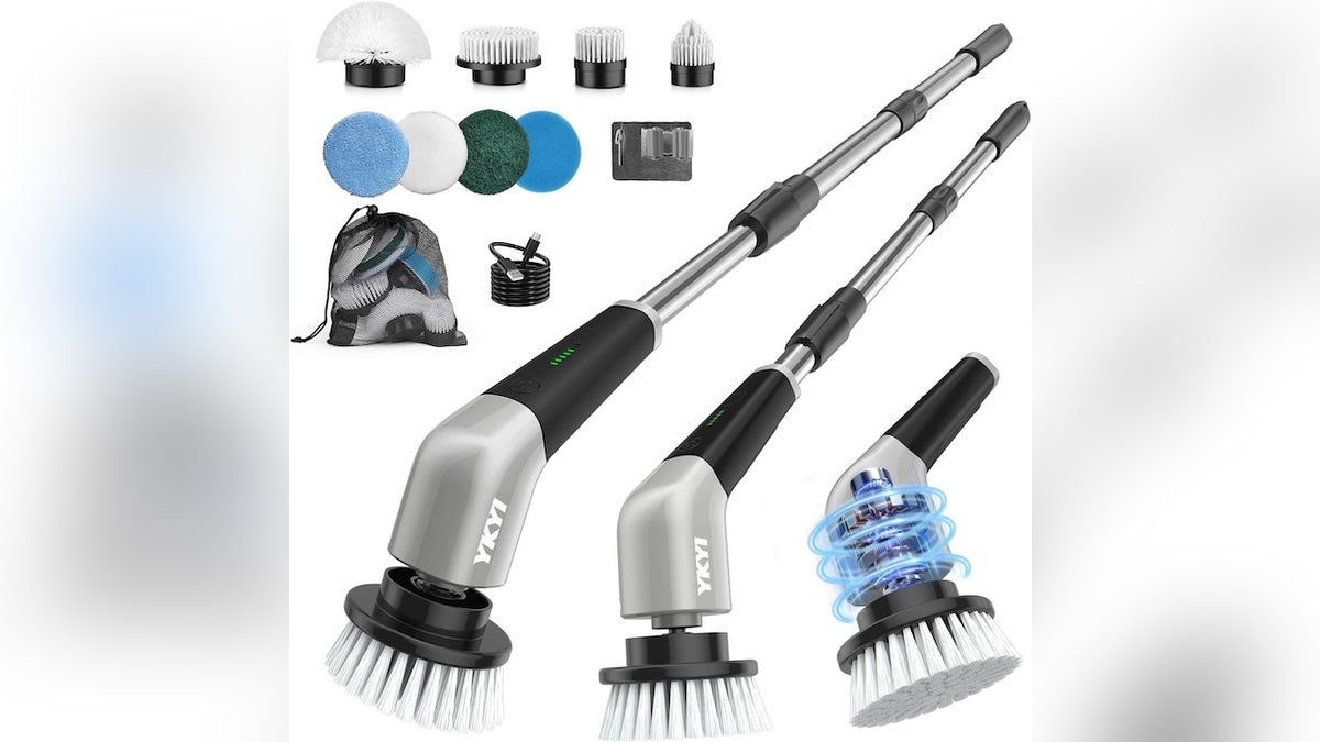 Use this scrubber to power through bathroom grime.