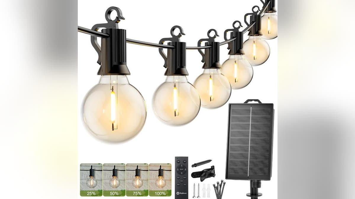Control these lights with a remote.