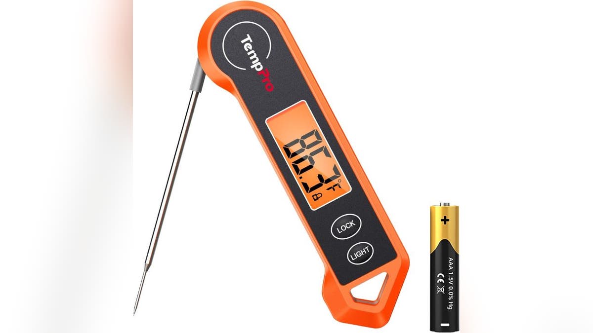 Read meat temperatures in seconds.