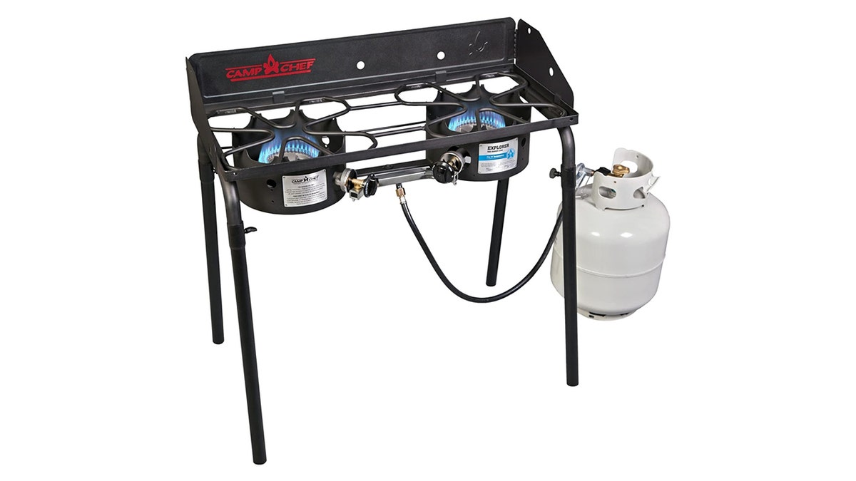 Bring this grill to your Fourth of July tailgate and summer camping trips.