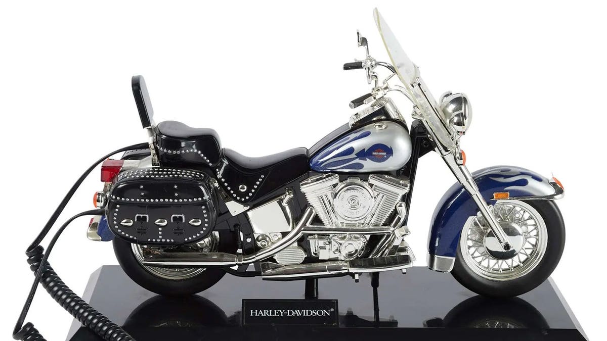 Ann-Margret Motorcycle Phone.