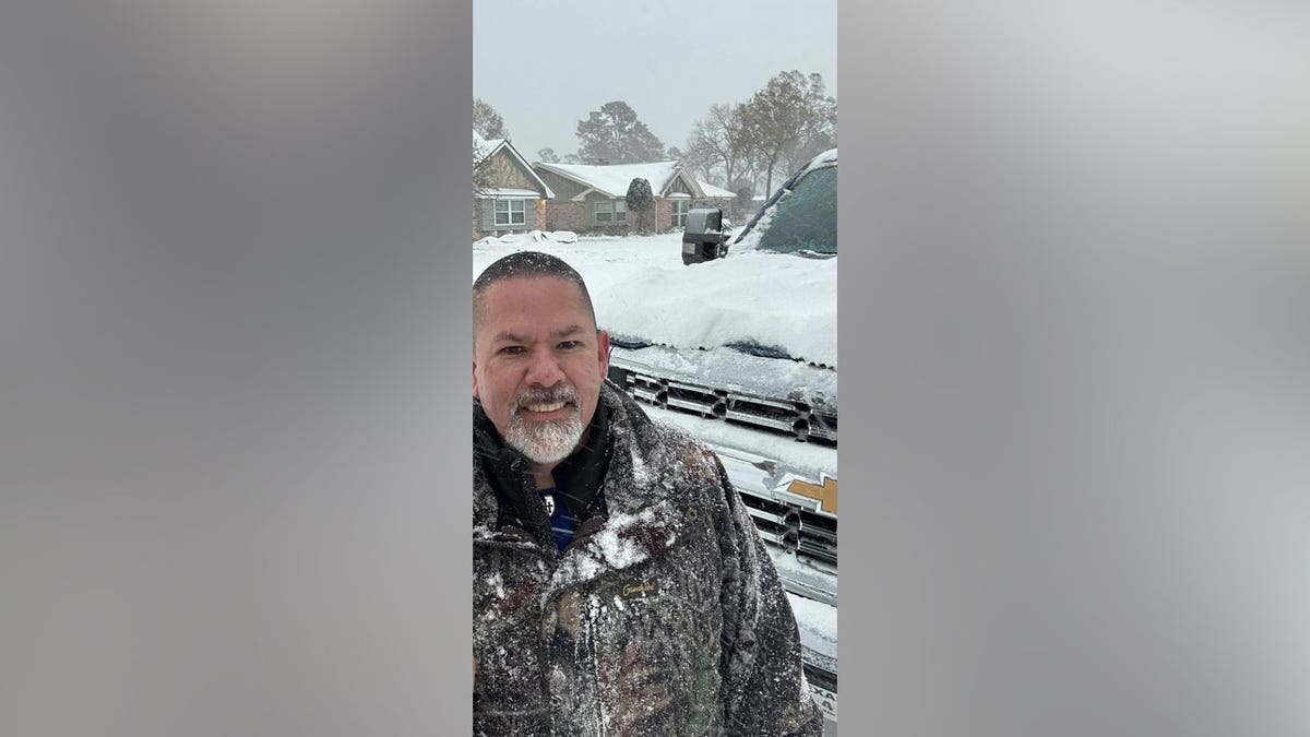 Louis Erebia in snow