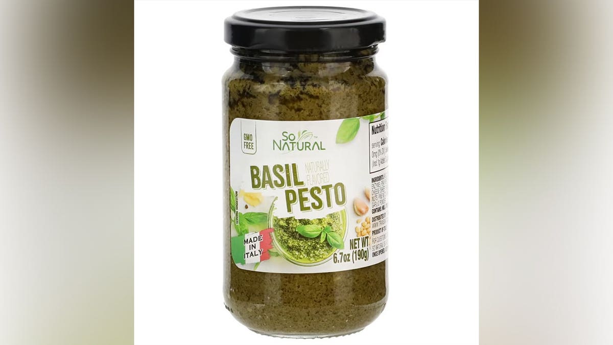 So Natural Basil Pesto jar