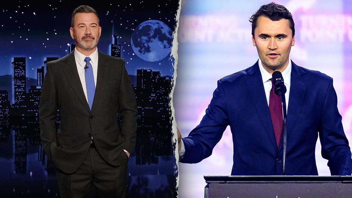 Jimmy Kimmel Charlie Kirk split